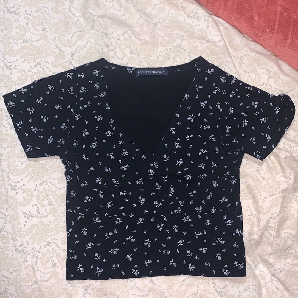Brandy Melville Amara Floral Top